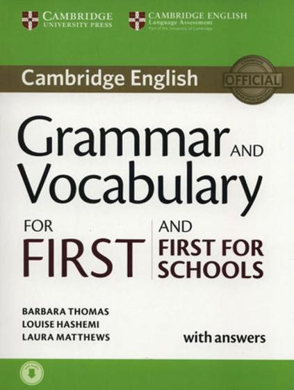 Imagem de Grammar and vocabulary for first and first for schools - book with answers and audio - CAMBRIDGE UNIVERSITY PRESS DO BRASIL
