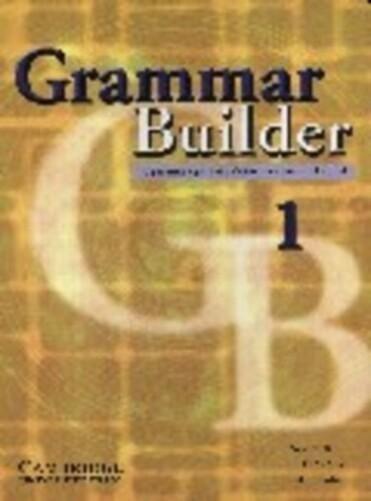 Imagem de Grammar Builder 1 - A Grammar Guidebook For Students Of English - Elementary - Cambridge University Press - ELT