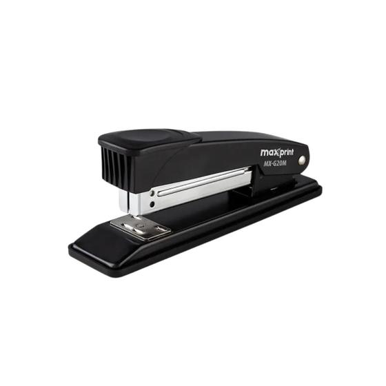 Imagem de Grampeador de mesa compacto maxprint MX-G20M semiautomático ideal para escritório