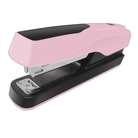 Imagem de Grampeador g122 p/20fls 12cm rosa claro tilibra