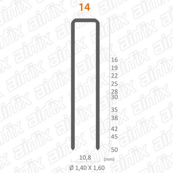 Imagem de Grampo 14/50 cx 02720 airfix 6315020