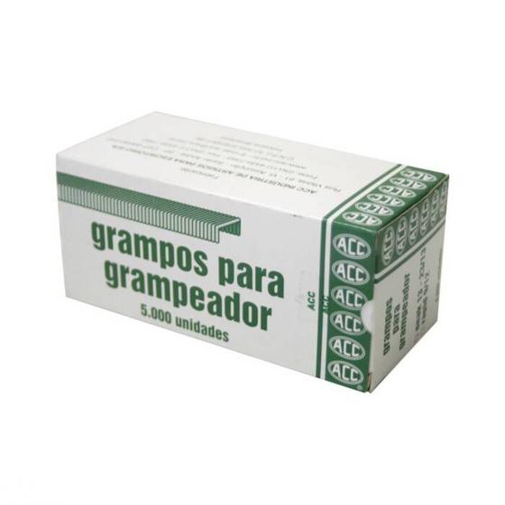 Imagem de Grampo 23/13 Aço Galvanizado 5000 Un. ACC