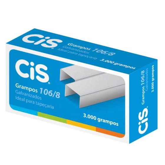 Imagem de Grampo Cis 106/8 com 3000 grampos