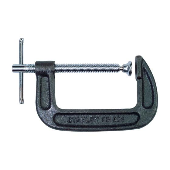 Imagem de Grampo Forma C 2" 50mm Stanley 83-502