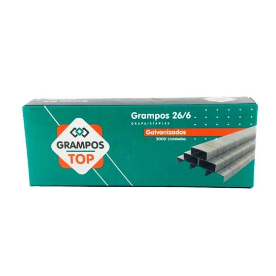 Imagem de Grampo Galvanizado 26/6 Cx 5000 Top