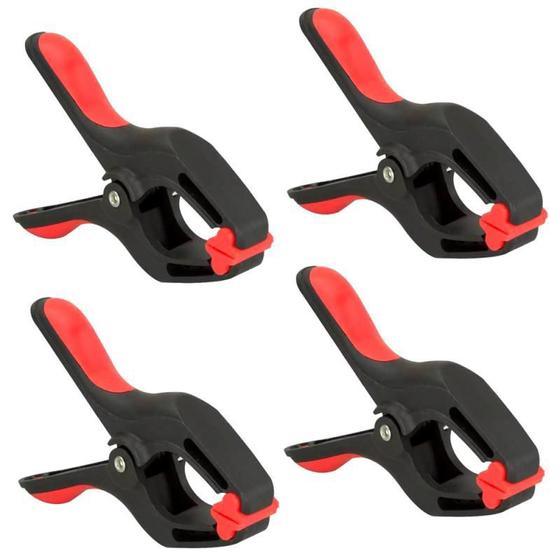 Imagem de Grampo Multiuso 3 POL para Marceneiro Kit 4 Peças MTX