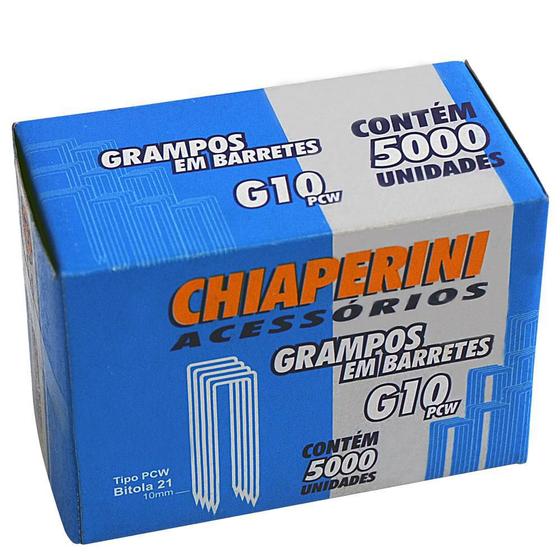 Imagem de Grampo para grampeador pneumático 10 x 12,9 mm  5.000 peças G-10PCW