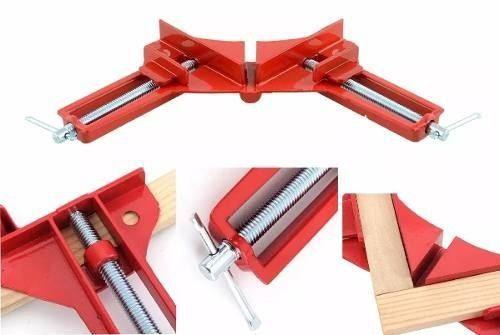 Imagem de Grampo Sargento Angular 90 Graus Grampo Cantoneira Marcenaria