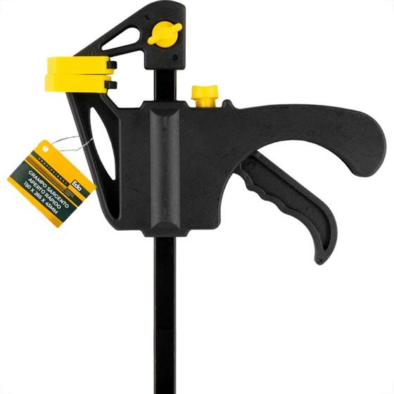 Grampo Sargento Eda Aperto Rapido 150X265X45Mm - 0Lx Imagem de Grampo Sargento Eda Aperto Rapido 150X265X45Mm - 0Lx