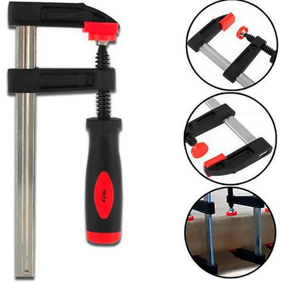 Grampo Sargento para Marceneiro 8 POL 200 MM 204039 MTX Menor preço em Grampo Sargento para Marceneiro 8 POL 200 MM 204039 MTX