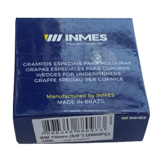 Imagem de Grampo SW 15mm para quadros molduras grampeador pneumático 2000 unidades