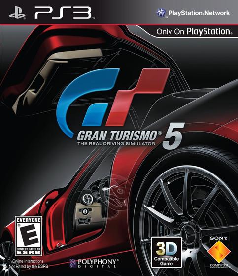 Imagem de GRAN TURISMO 5 -  PS 3 - Mídia Física Original