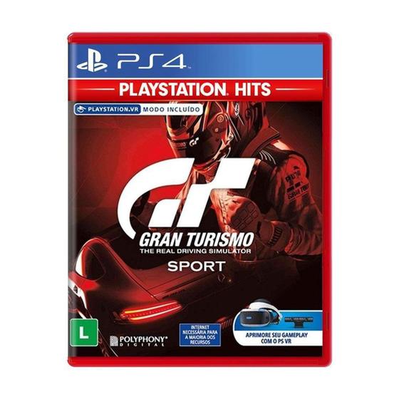 Gran Turismo Sport PS 4 Mídia Física Corrida Menor preço em Gran Turismo Sport PS 4 Mídia Física Corrida