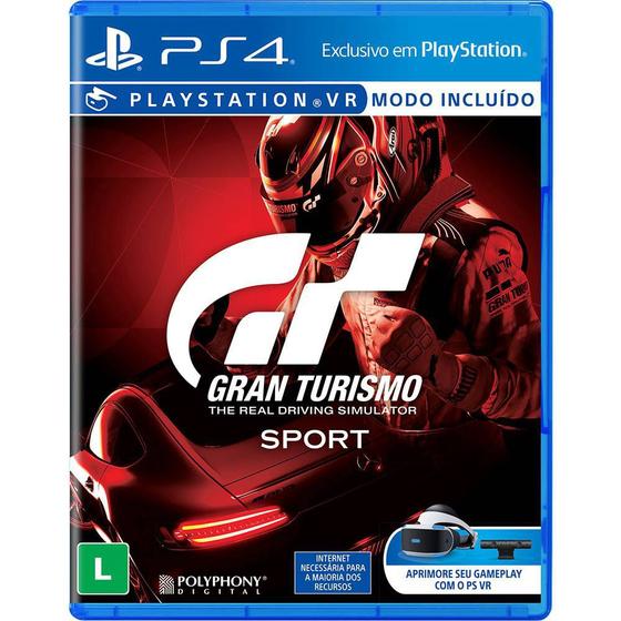 Imagem de Gran Turismo Sport - PS4 - Capa Azul