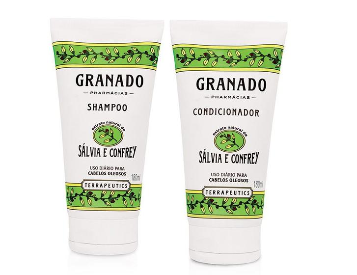 Imagem de Granado Kit Shampoo e Condicionador Salvia e Confrey