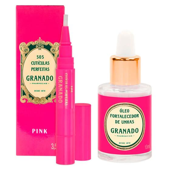 Imagem de Granado Pink Kit - SOS Cutículas Perfeitas + Óleo Fortalecedor de Unhas