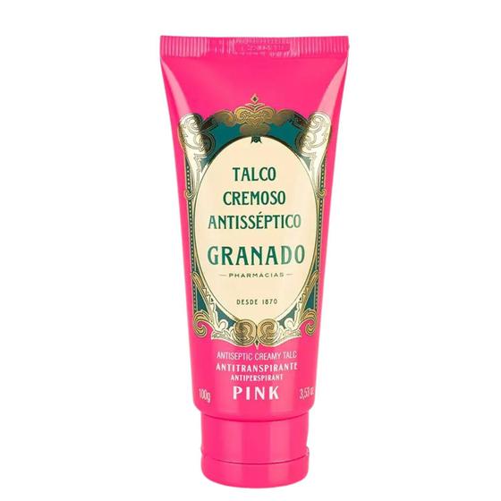 Imagem de Granado Pink Talco Antisséptico Creme Anti-transpirante 100g