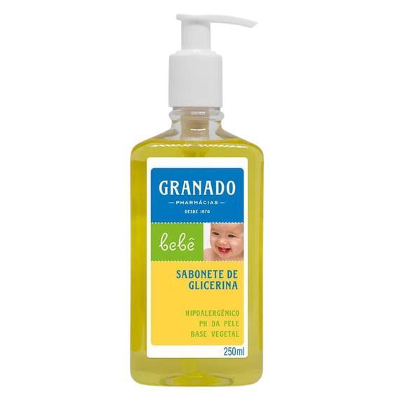 Imagem de Granado Sabonete de Glicerina Bebê 250ml Tradicional 7896512904621 COT