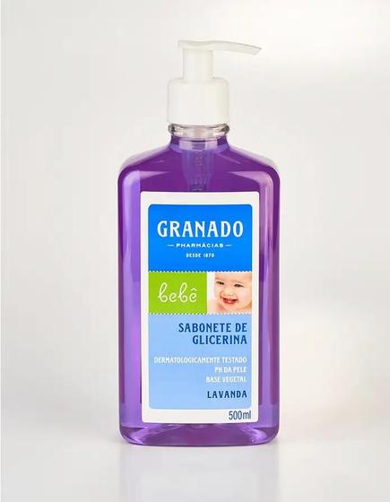 Imagem de Granado Sabonete Líquido de Glicerina Bebê Lavanda - 500ml