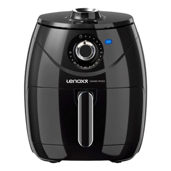 Imagem de Grand Airfryer Fritadeira Elétrica 4l 1500w Pfr907 Lenoxx Cor Preto 110V