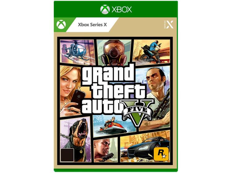Grand Theft Auto V para Xbox Series X Rockstar Games Imagem de Grand Theft Auto V para Xbox Series X Rockstar Games