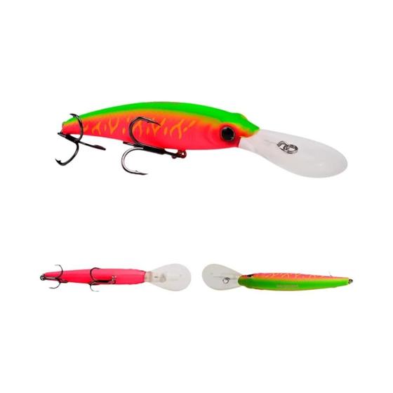 Imagem de Grande 19cm Minnow Isca 53g Isca Laser Para Multi-espécies Pesca De Água Salgada Fundição Longa