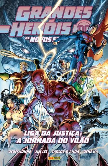 Grandes Heróis DC: Os Novos 52 Vol. 13 - Liga Da Justiça: A Jornada Do Vilão - DC Comics