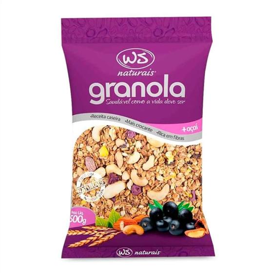 Imagem de Granola + Açai 500g - WS Naturais