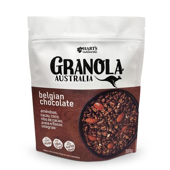 Imagem de Granola Belgian Chocolate Sem Glúten Vegana Hart's Natural 300g