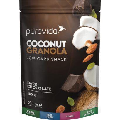 Imagem de Granola coconut dark chocolate 180g - Puravida