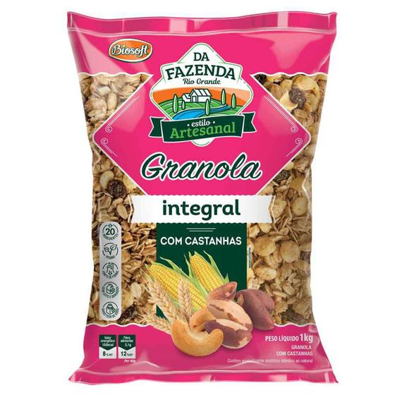 Imagem de Granola com Castanhas Integral Biosoft (1Kg)