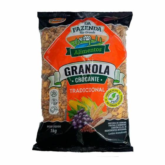 Imagem de Granola Crocante Tradicional Biosoft (1Kg)