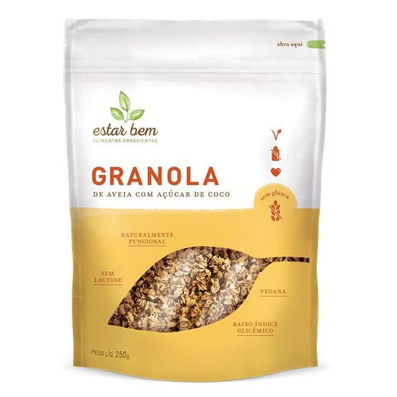 Imagem de Granola de Aveia Com Açúcar de Coco Estar Bem 250g