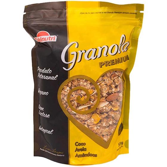 Imagem de Granola Integral Premium Takinutri 500G Coco Aveia Amêndoa