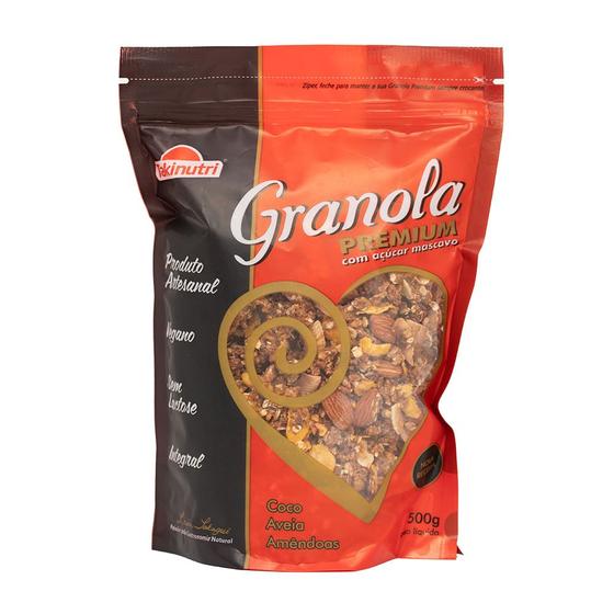 Imagem de Granola Premium com Açúcar Mascavo Takinutri 500g