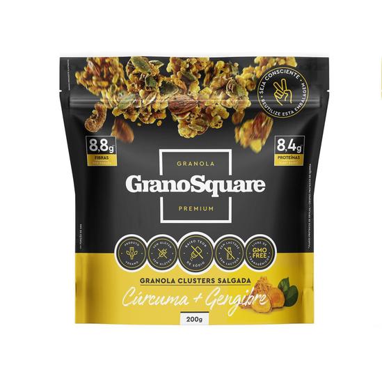 Imagem de Granola Salgada Cúrcuma + Gengibre Granosquare 200G