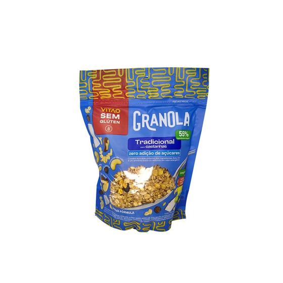 Imagem de Granola Tradicional com Castanhas Sem Glúten Zero 250g - Vitao