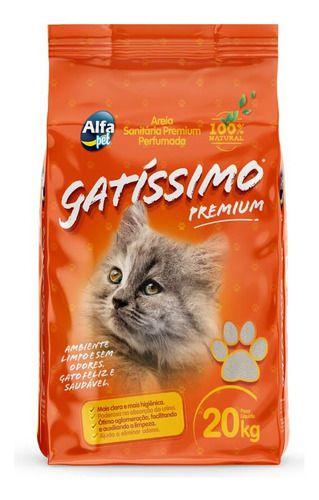 Imagem de Granulado Areia Higiênica Gatíssimo Premium 20 kg