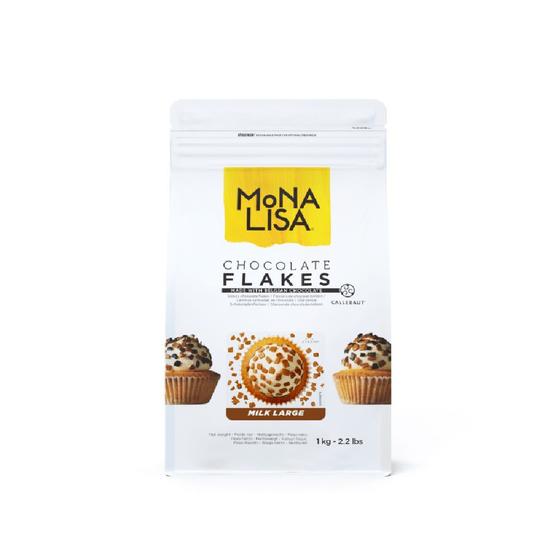 Imagem de Granulado Belga Milk Monalisa Flakes Large 1kg Callebaut