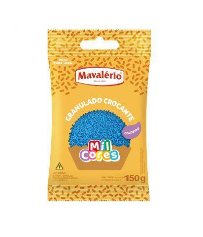 Imagem de Granulado Croc. Azul Mil Cores 150g Mavalerio