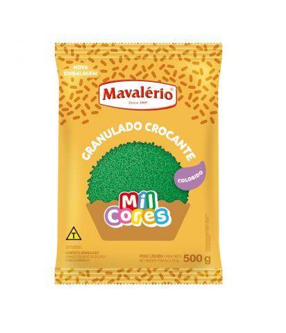 Imagem de Granulado Croc. Verde Mil Cores 500g Mavalerio