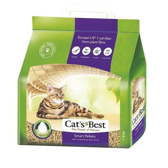 Imagem de Granulado Ecológico Cat's Best Smart Pellets para Gatos - 5 Kg