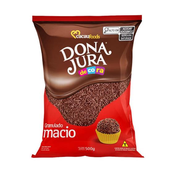 Imagem de Granulado Macio Chocolate Bag 500g Dona jura