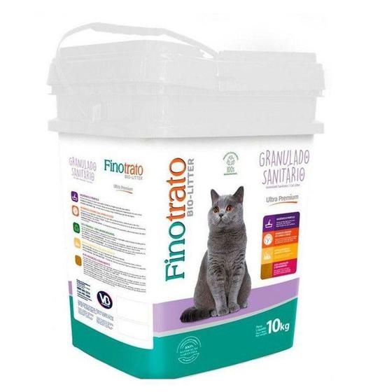 Imagem de Granulado Sanitário Fino Trato Ultra Premium Para Gatos 10kg