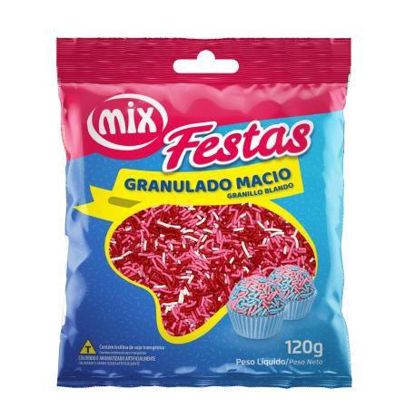 Imagem de Granulado Vermelho/branco/rosa 120g Mix