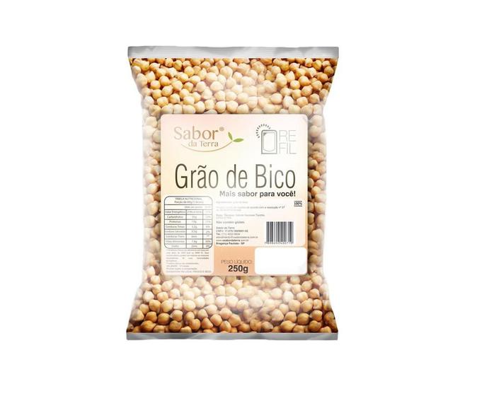 Imagem de Grão de Bico 250g - Kit 3x  Veganos  Sem Glúten