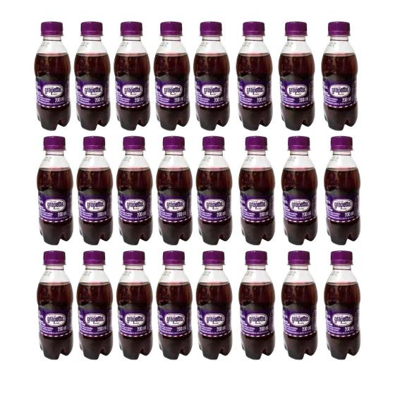Imagem de Grapette refrigerante 200ml framboesa kit com 12 unidades