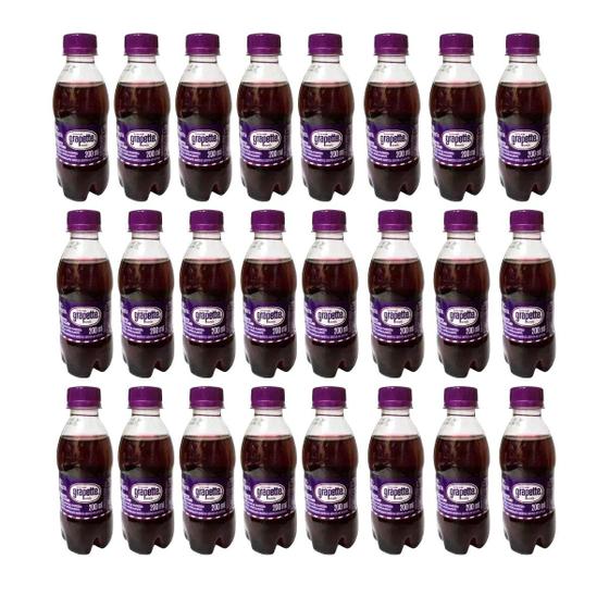 Imagem de Grapette refrigerante 200ml framboesa Kit com 24 unidades
