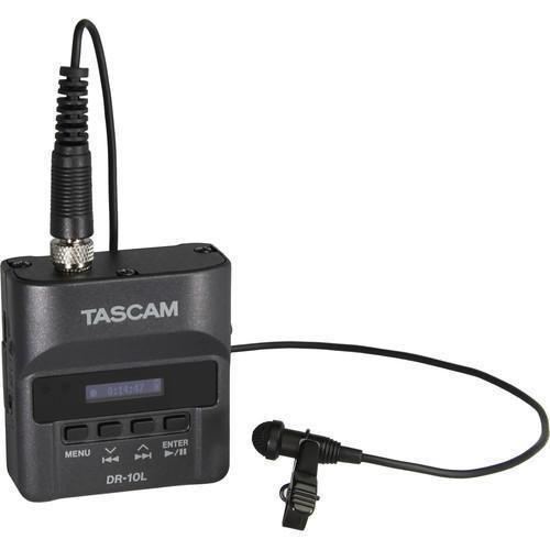 Imagem de Gravador De Áudio Digital Tascam Dr-10L Com Lapela