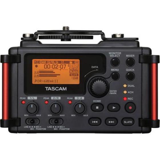 Imagem de Gravador de Áudio Profissional Tascam DR-60D Mark II